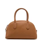 2023 New Boston Cowhide Female Bag Lady Fashion Daily Casual Shoulder Bag Girls Crossbody Messenger Commute Tote